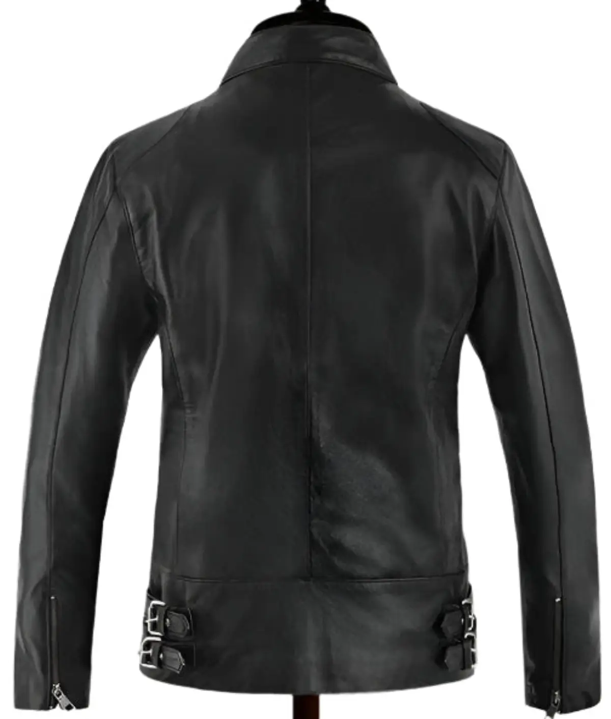 Avengers Endgame Chris Evan Captain America Black Leather Jacket Captain America Avengers Endgame Jacket