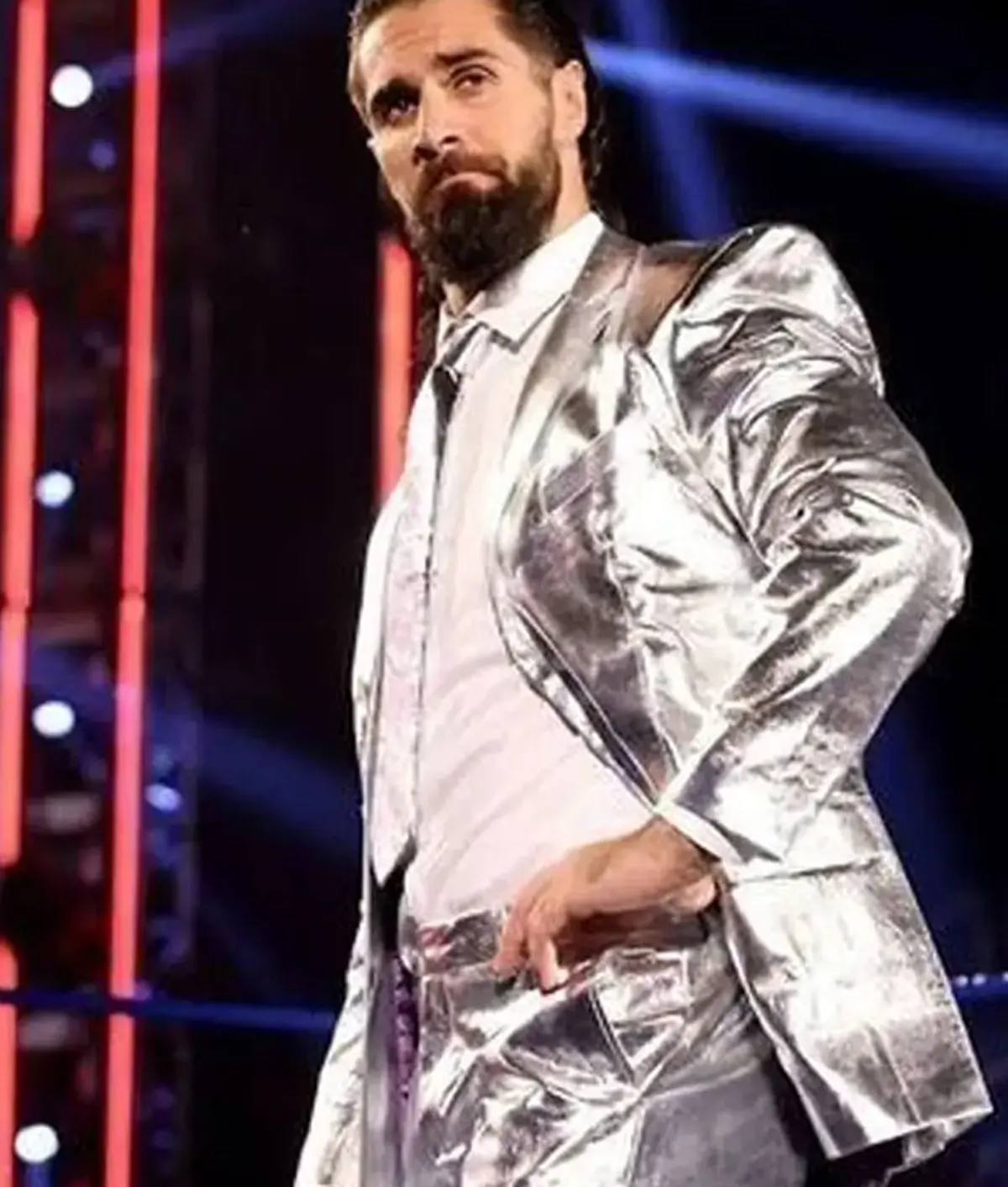 Wrestler Seth Rollin Reflective Suit Wrestler Seth Rollin Reflective Suit