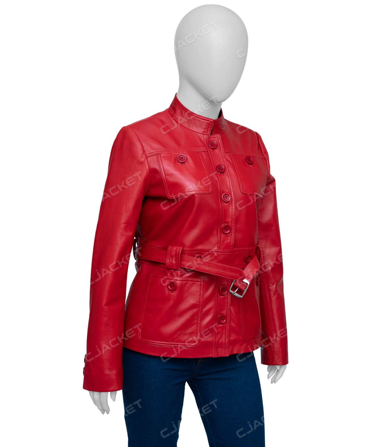 Emily Cooper TV Series Emily In Paris S04 Lily Collins Leather Jacket TV Series Emily In Paris S04 Lily Collins Leather Jacket