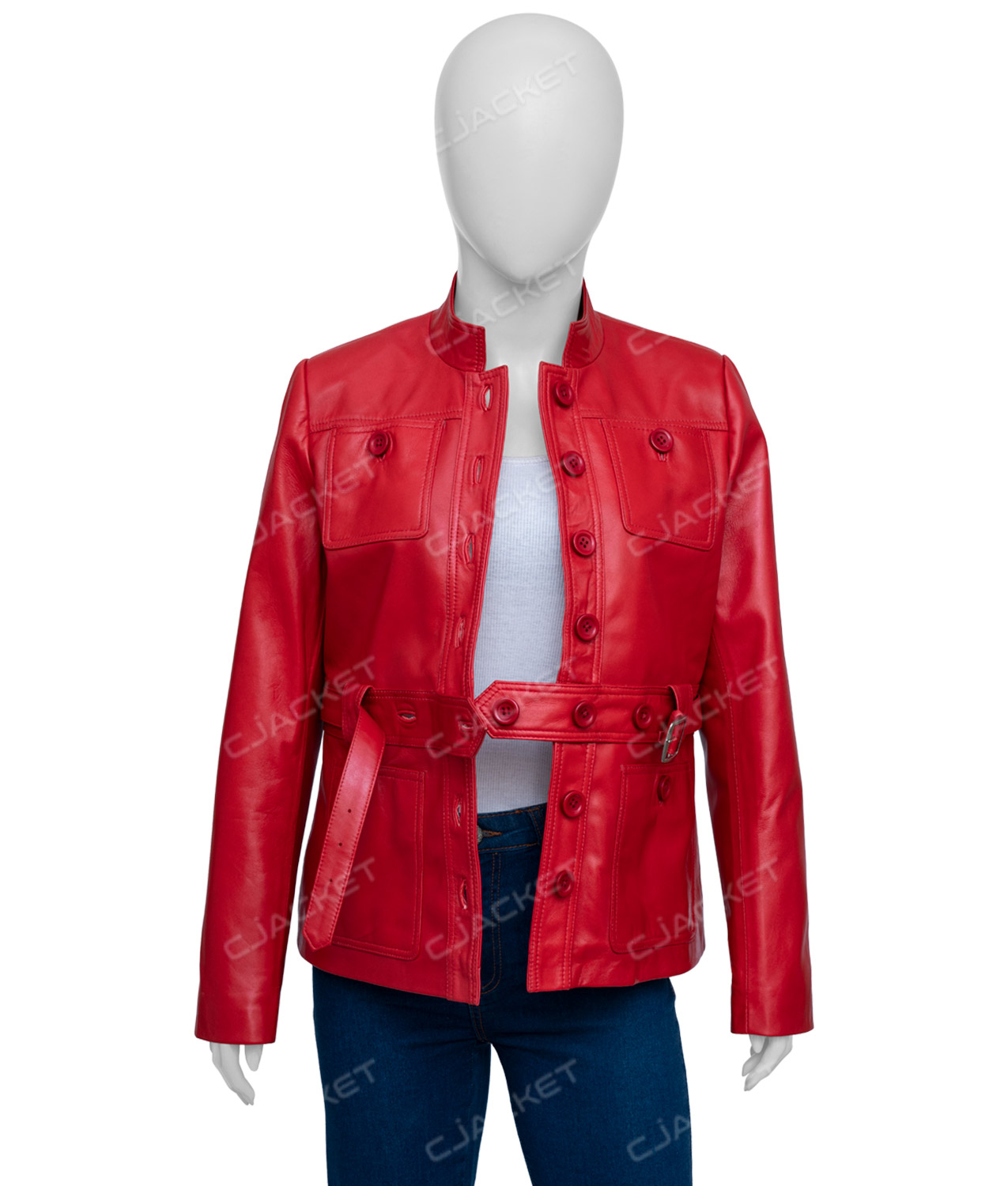 Emily In Paris S4 Lily Collins Leather Jacket Emily In Paris Lily Collins Leather Jacket