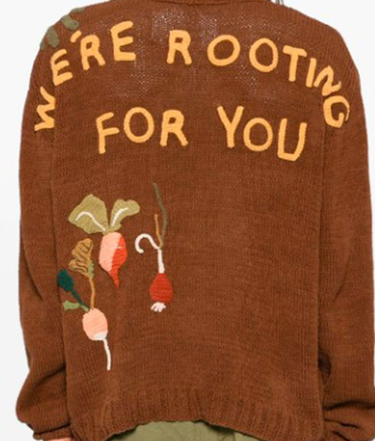 Adam Goldberg TV Series The Equalizer S05 Harry Keshegian Brown Cardigan Adam Goldberg The Equalizer S05 Harry Keshegian Brown Vegetable Cardigan
