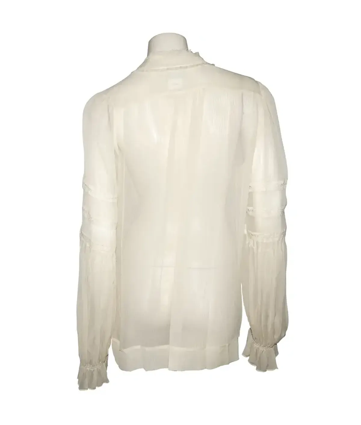 Leverage Maggie Collins Sheer Lace Blouse Leverage S1 Maggie Collins Sheer Lace Blouse