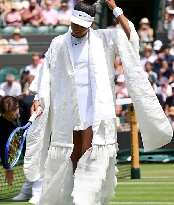 Naomi Osaka 2026 Championships Wimbledon White Coat